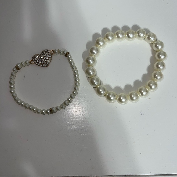Pearl bracelet set for women. - Picture 1 of 4